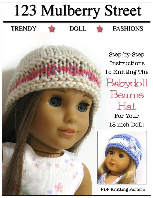 Babydoll Beanie Knitting Pattern