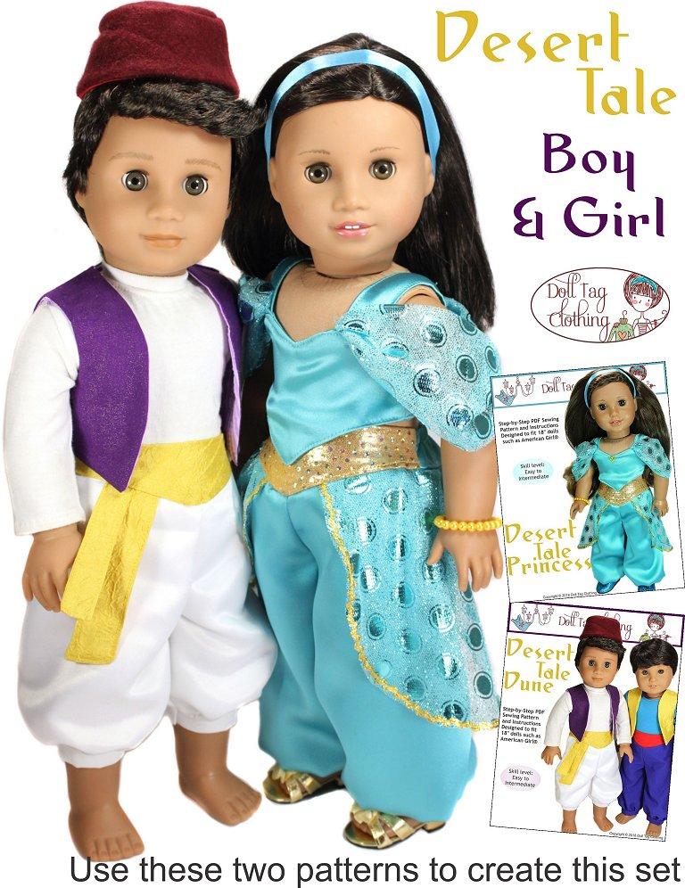 Desert Tale Dune 18" Doll Clothes Pattern