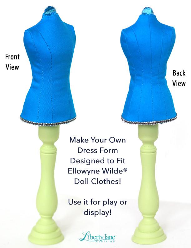 Dress Form Pattern for Ellowyne Wilde® Dolls