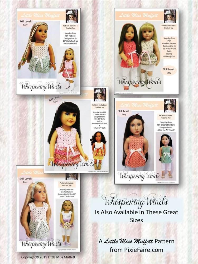 Whispering Winds 15" Baby Doll Crochet Pattern