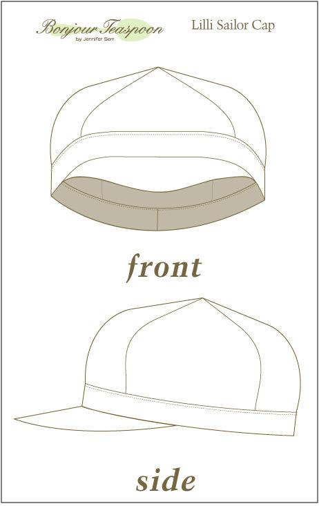 Lilli Sailor Cap Pattern for Kids