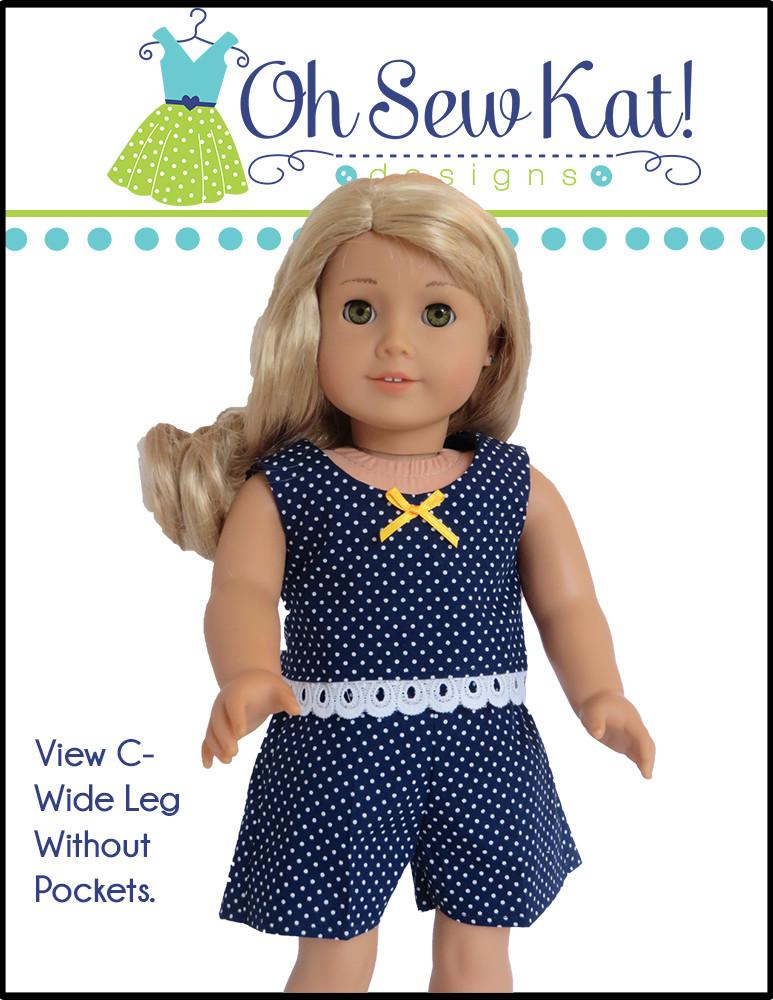 Sandbox Shorts 18" Doll Clothes
