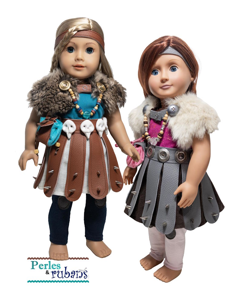 Fantasy Viking 18" Doll Clothes Pattern