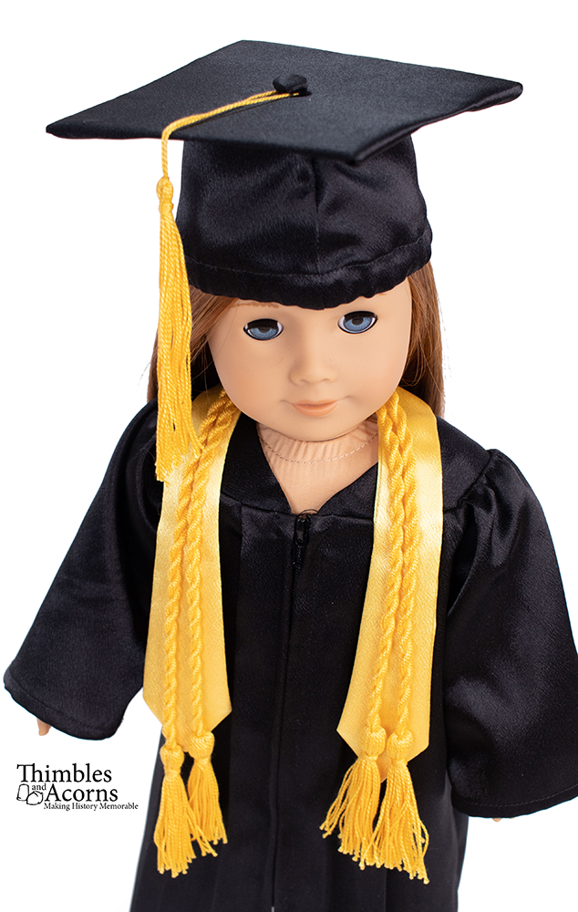 Graduation Regalia 18" Doll Clothes Pattern