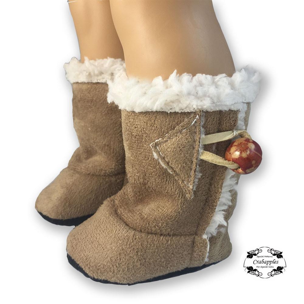 Chilly Morning Vest, Hat and Boot Bundle Pattern for Journey Girls Dolls