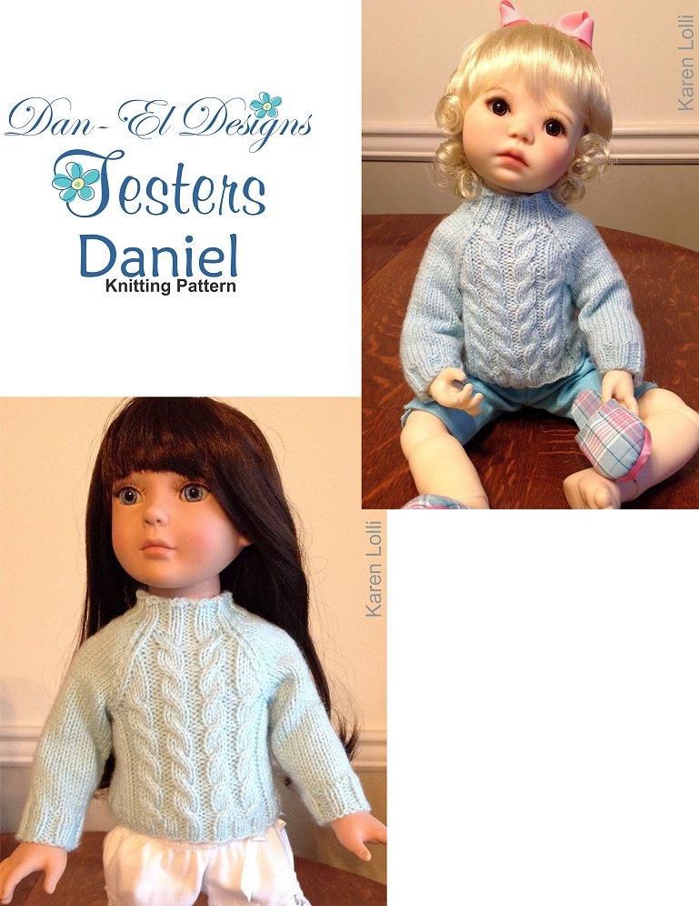 Daniel 18" Doll Knitting Pattern