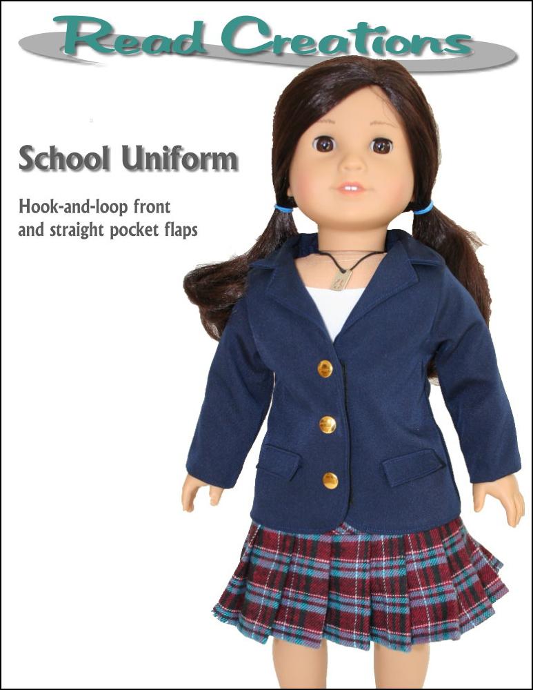 Riding Jacket 18" Doll Clothes Pattern
