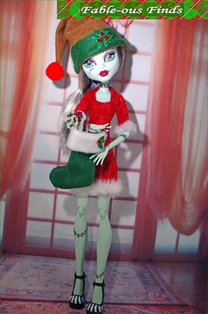 The Batwing Dress for 17" Pattern for Monster High Dolls