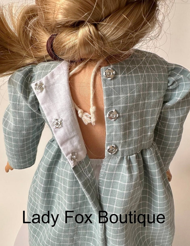 Sweet Caramel Dress 18 Inch Doll Clothes Pattern