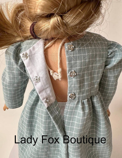 Sweet Caramel Dress 18 Inch Doll Clothes Pattern
