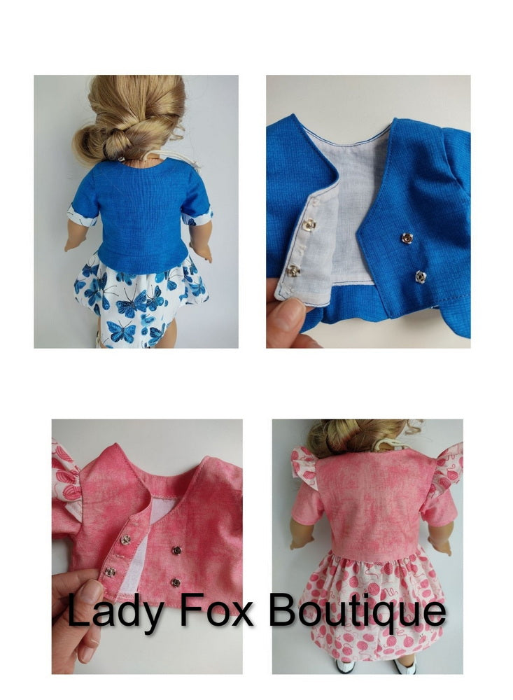 Darya Outfit 18 Inch Doll Clothes Pattern