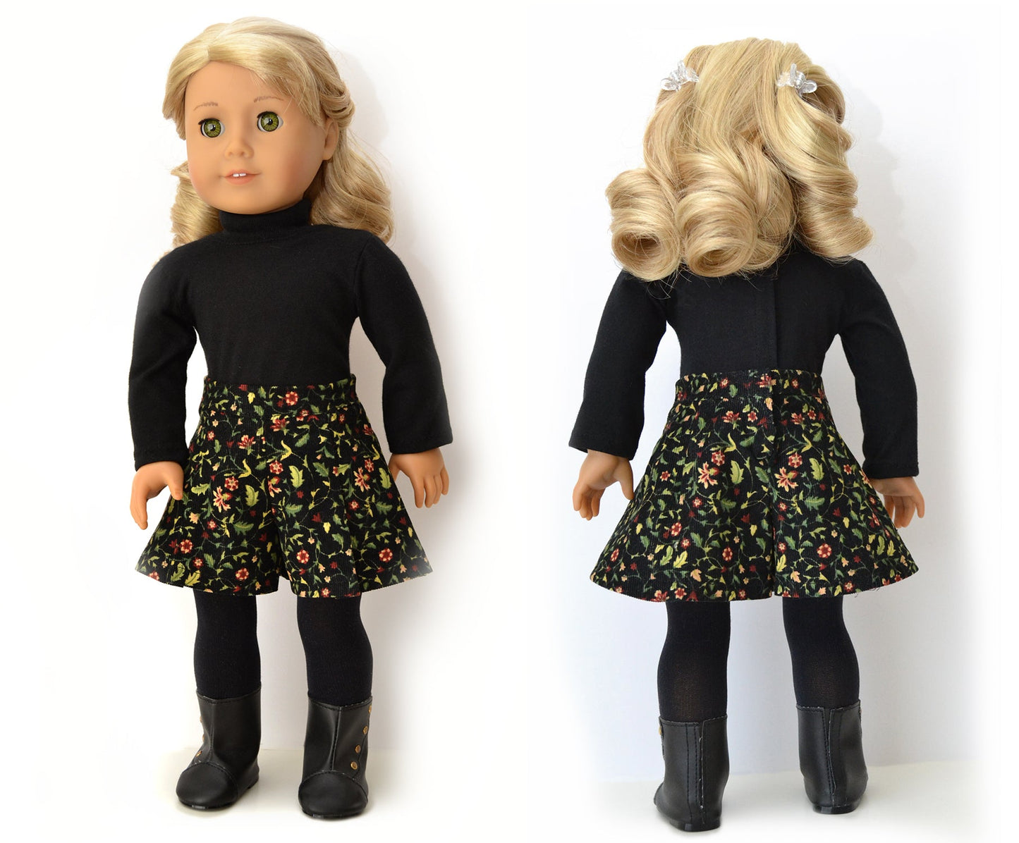 Oahu Culottes 18" Doll Clothes Pattern