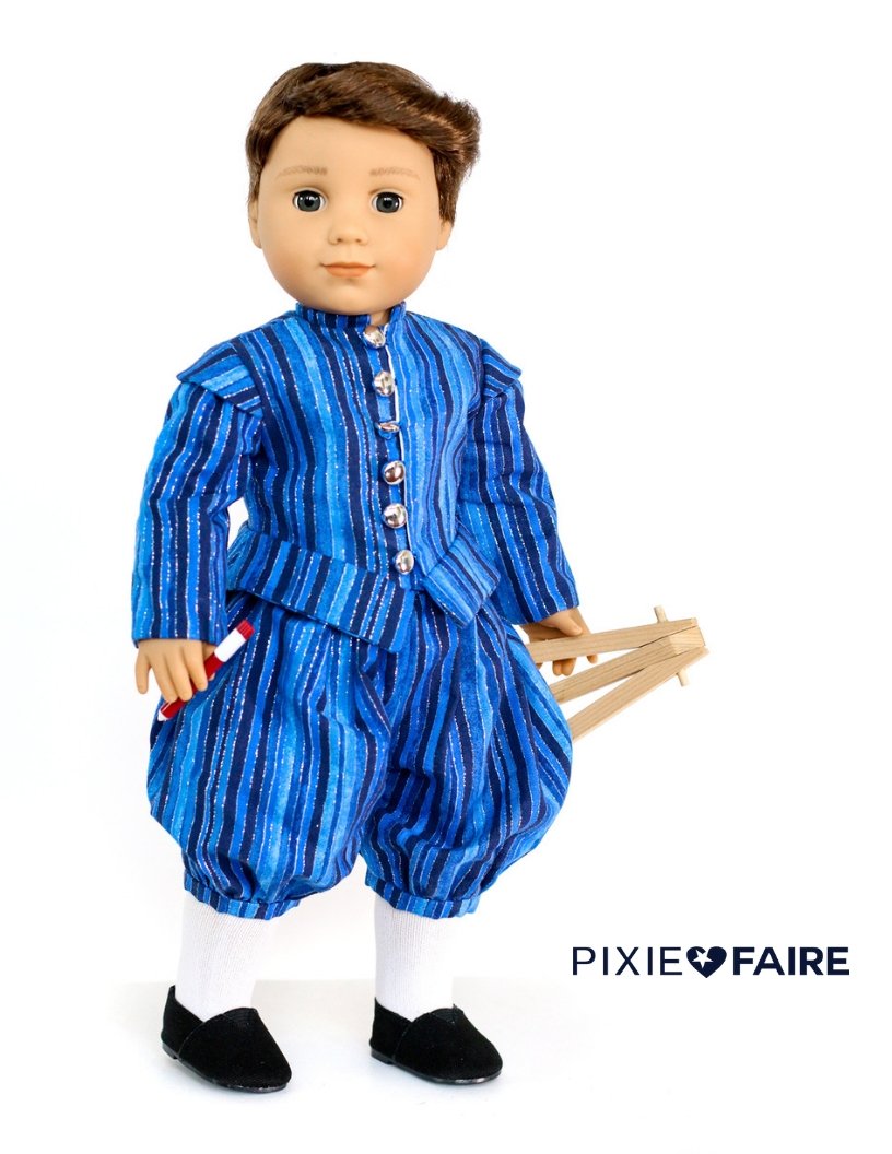 Le Premier Prince 18" Doll Clothes Pattern