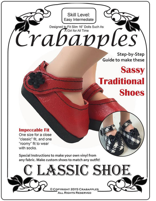 Classic Shoe Pattern for AGAT Dolls