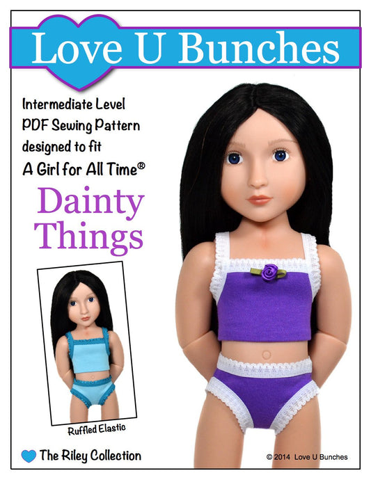 Dainty Things Pattern for AGAT Dolls