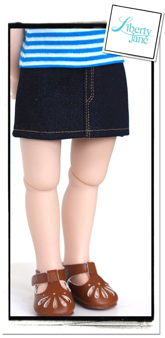 Mini Skirt Pattern for AGAT Dolls