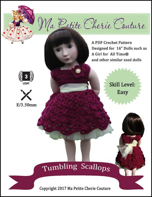 Tumbling Scallops for AGAT Dolls