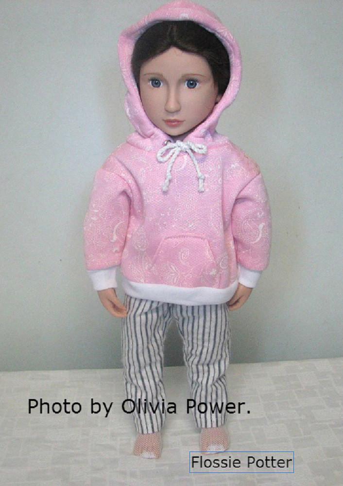 Weekend Wear Hoodie & PJ Pants for AGAT Dolls