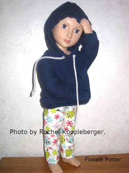 Weekend Wear Hoodie & PJ Pants for AGAT Dolls