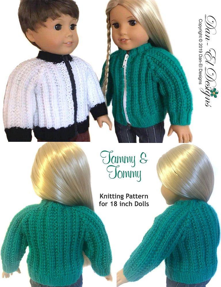 Tammy & Tommy 18" Doll Knitting Pattern