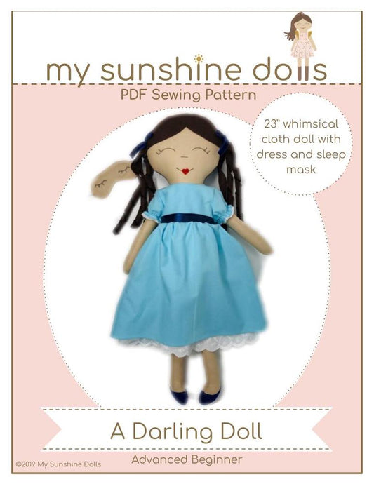A Darling Doll 23" Cloth Doll Pattern