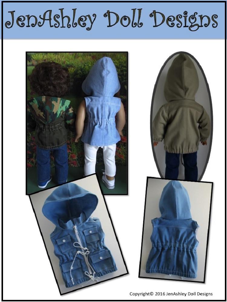 Go Everywhere Anorak Jacket 18" Doll Clothes