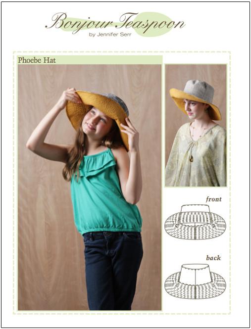 Phoebe Hat Pattern for Girls