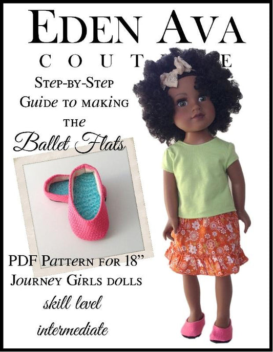 Ballet Flats For Journey Girls Dolls