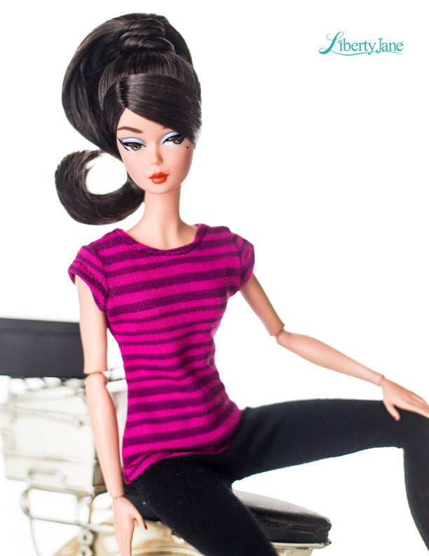 FREE T-Shirt Pattern For 11-1/2" Fashion Dolls