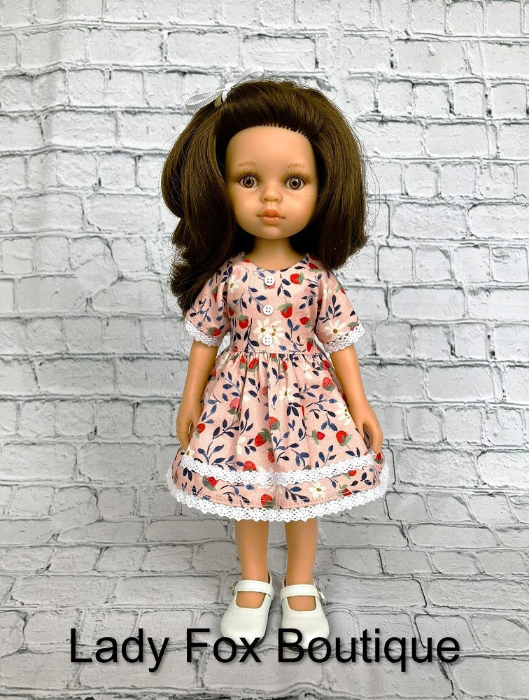 Chamomile Dress Doll Clothes Pattern For 13 Inch Paola Reina Las Amigas Dolls