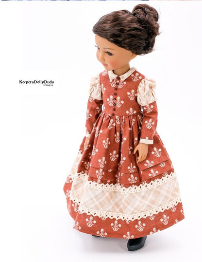 Beth Pattern For 15" Ruby Red Fashion Friends Dolls