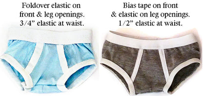 Boys Underwear 18" Doll Clothes Pattern
