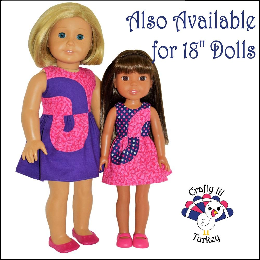 Summer Rays 14-15" Doll Clothes Pattern