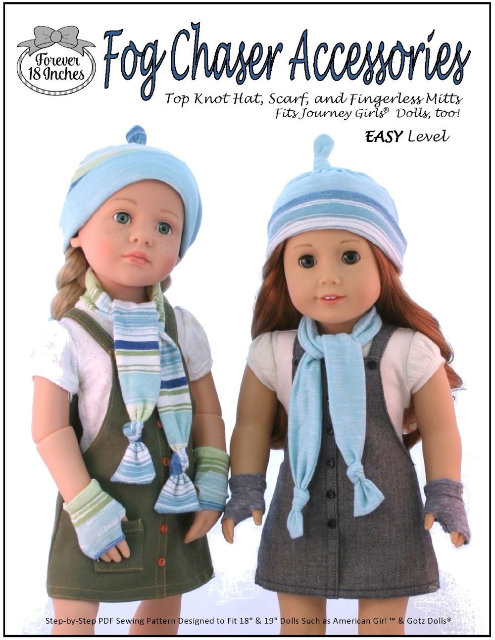 Fog Chaser Accessories 18-19" Doll Clothes Pattern