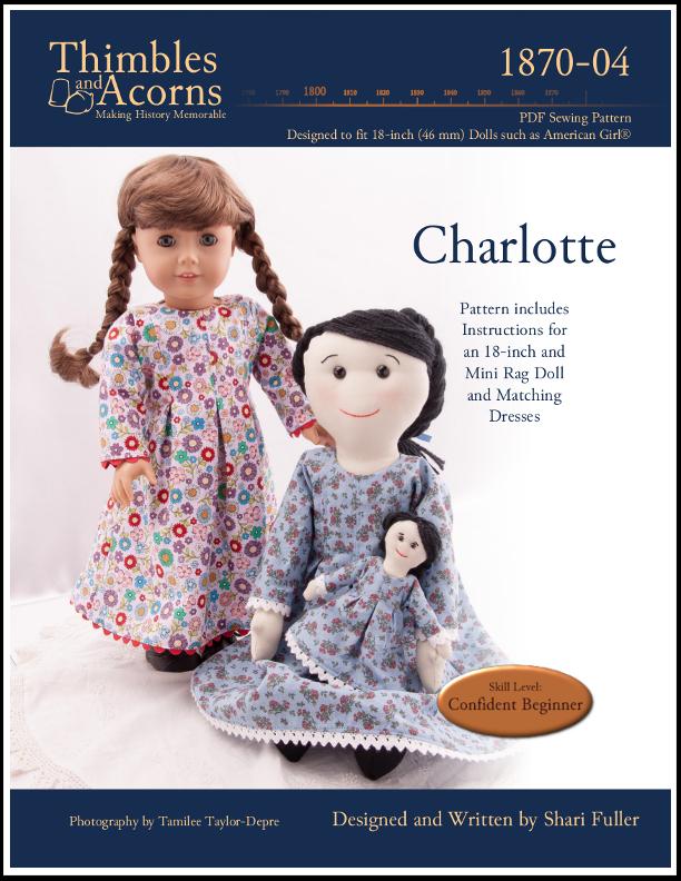 Charlotte 18" Cloth Doll Pattern