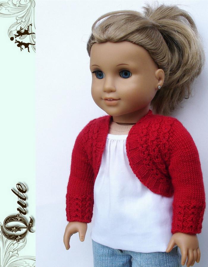 Charlotte Bolero Knitting Pattern
