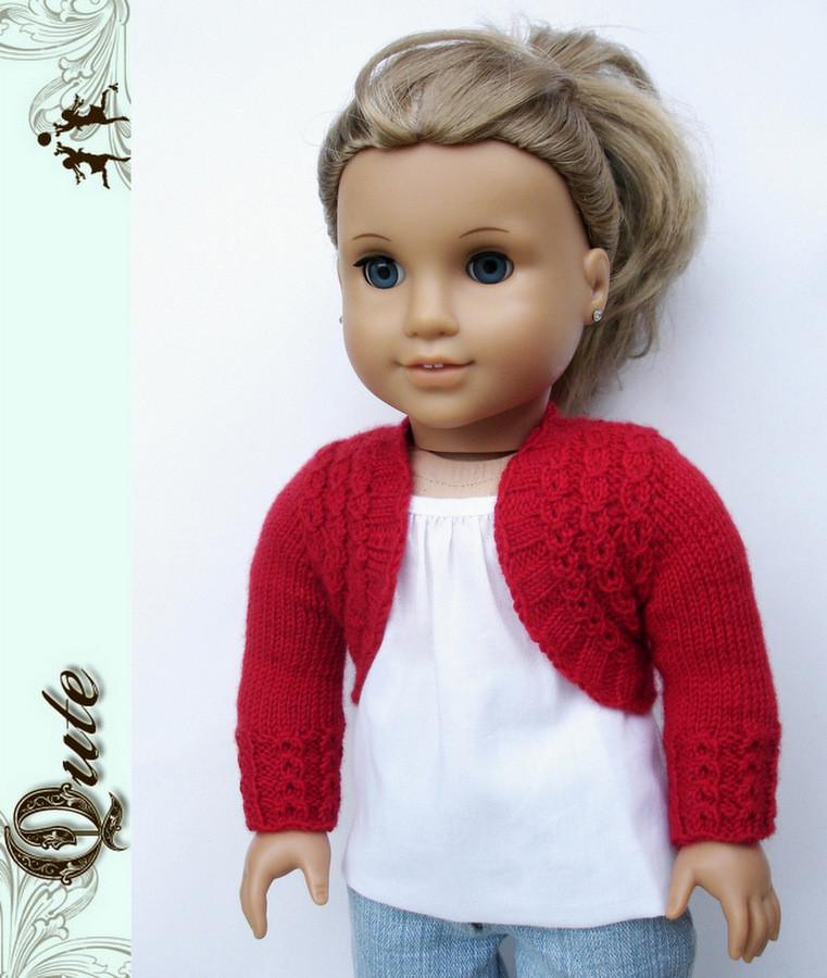 Charlotte Bolero Knitting Pattern