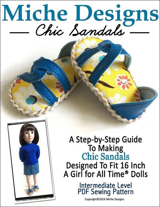 Chic Sandals for AGAT Dolls