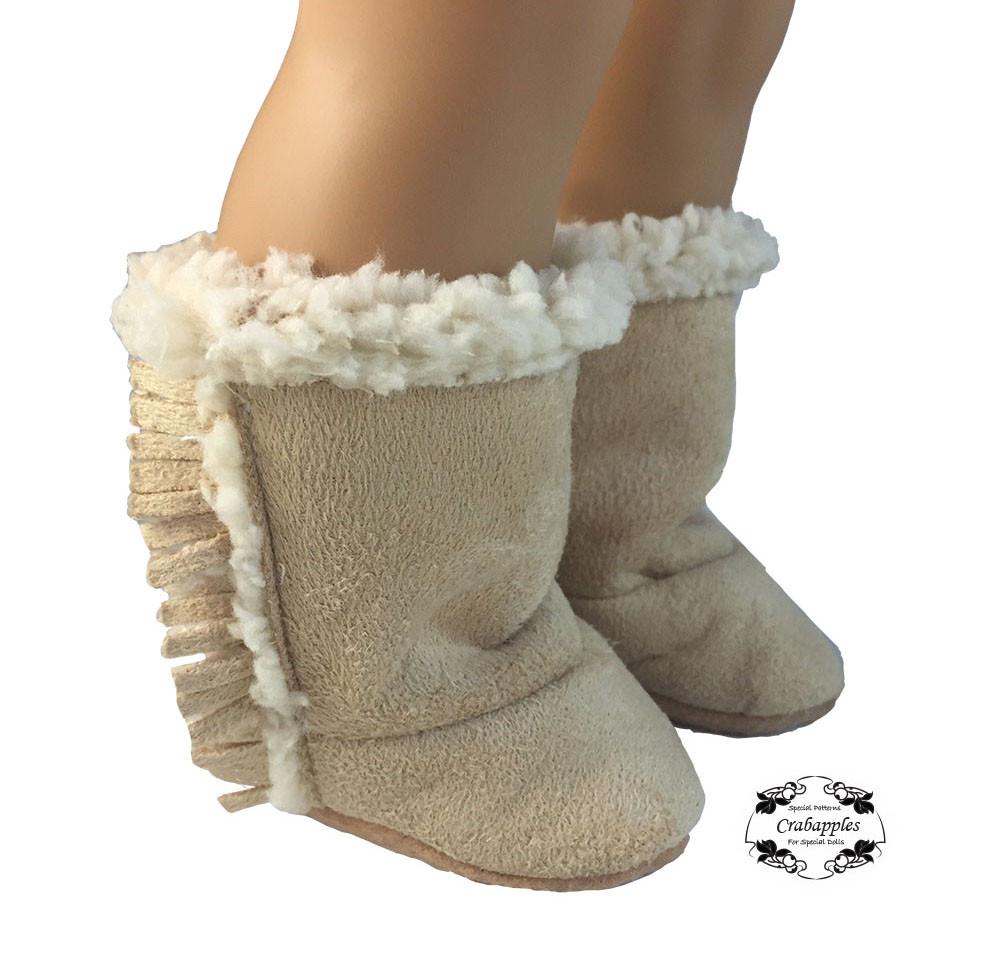 Chilly Morning Vest, Hat and Boot Bundle Pattern for Journey Girls Dolls