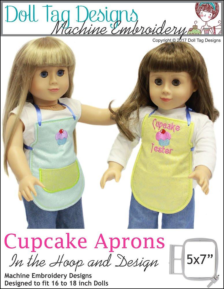 Cupcake Aprons Machine Embroidery Designs