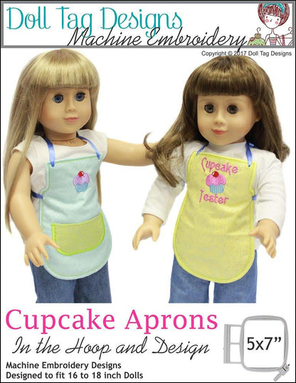 Cupcake Aprons Machine Embroidery Designs