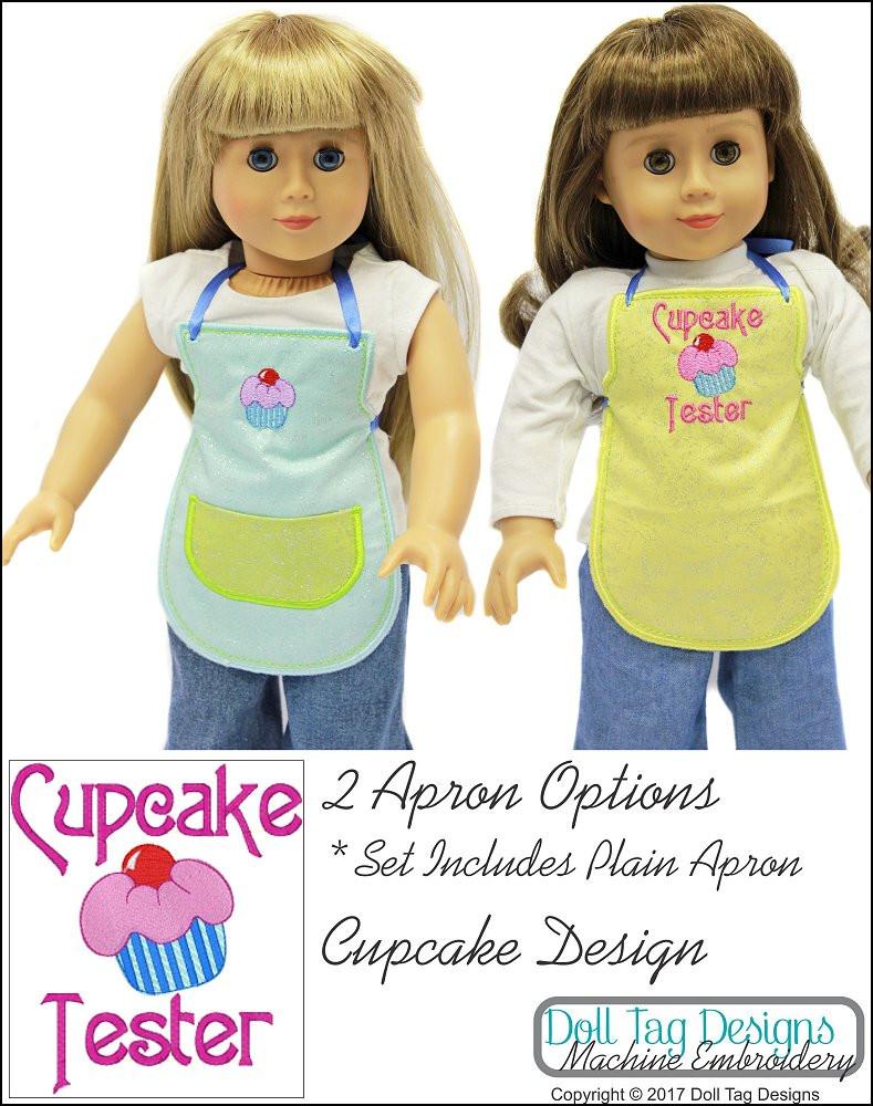 Cupcake Aprons Machine Embroidery Designs