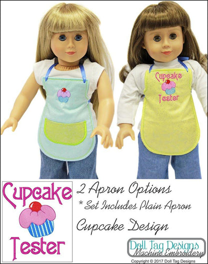 Cupcake Aprons Machine Embroidery Designs