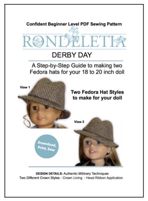 Derby Day Pattern for 18 to 20 Inch Dolls