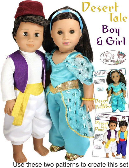 Desert Tale Dune 18" Doll Clothes Pattern