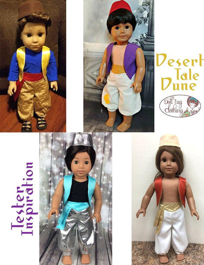 Desert Tale Dune 18" Doll Clothes Pattern