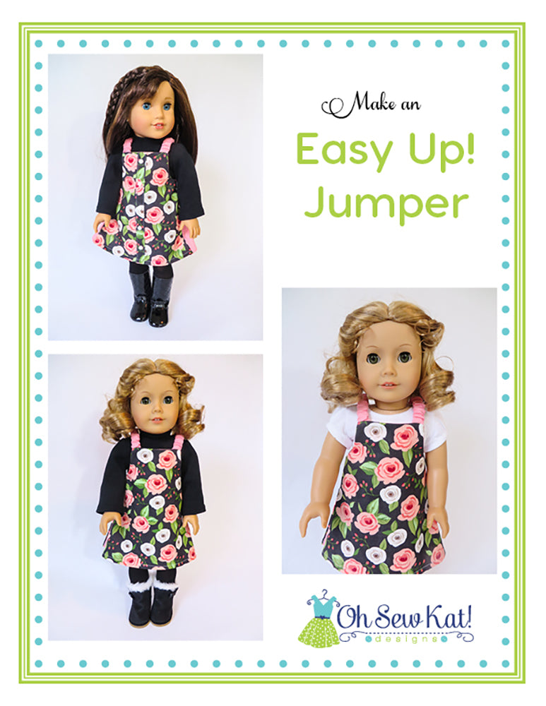 Easy Up! Jumper 18" Doll Clothes Pattern