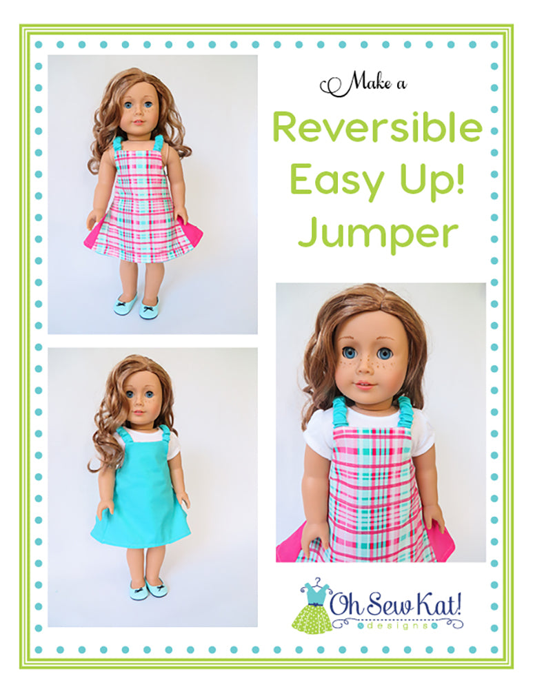 Easy Up! Jumper 18" Doll Clothes Pattern