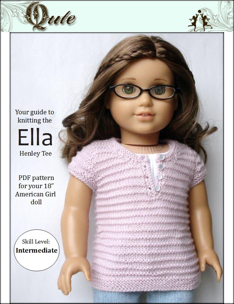 Ella Henley Tee Knitting Pattern