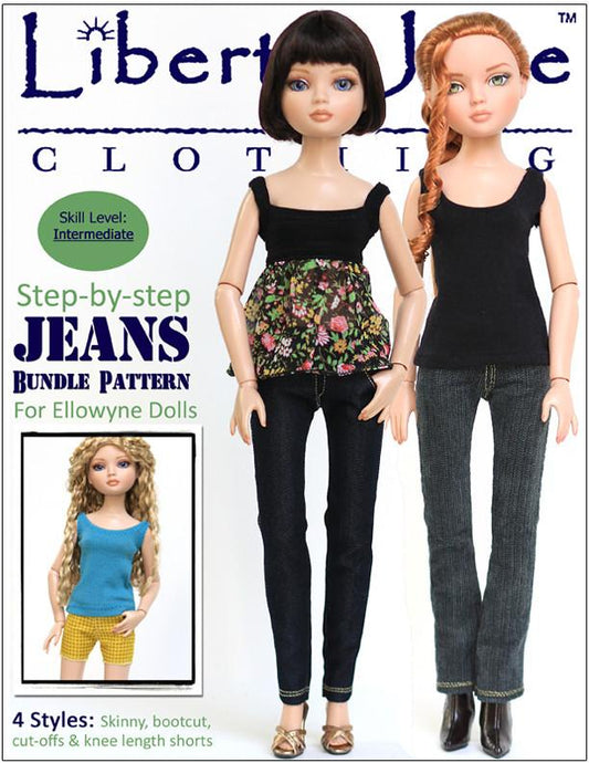 Jeans Pattern Bundle for Ellowyne